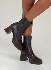 Kyleigh Boots Brown