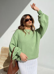 Harmony Knit Sweater Sage