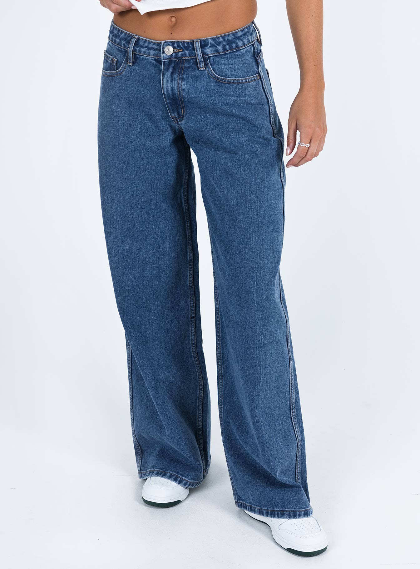 Ramos Low Rise Jeans Denim