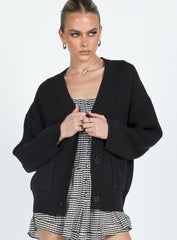 Burke Cardigan Black