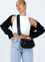 Aytan Bolero Sweater Black