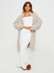 Tremmy Textured Cardigan Natural