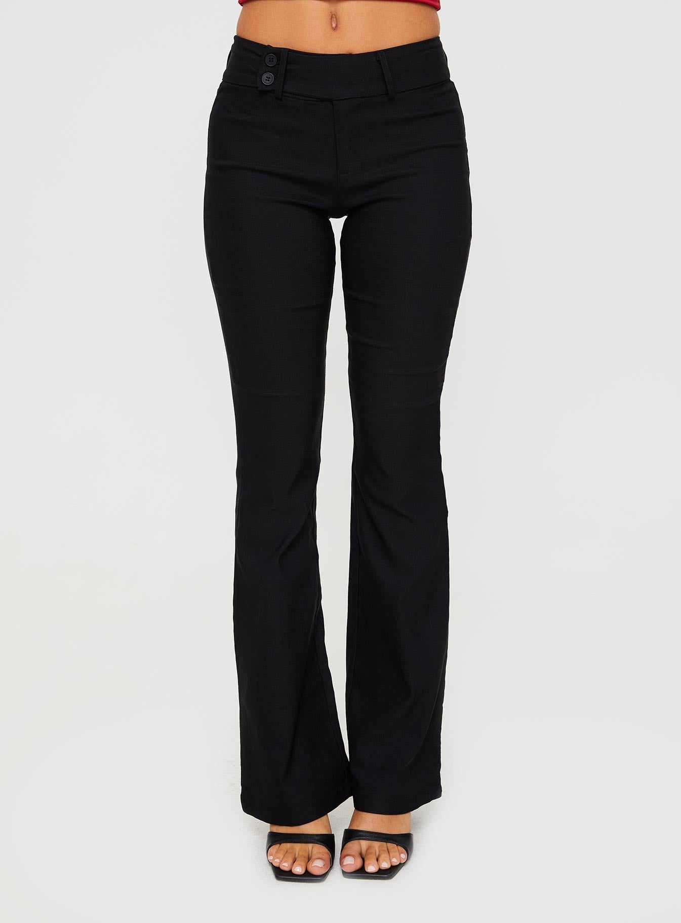 Kinkirk Flared Pants Black