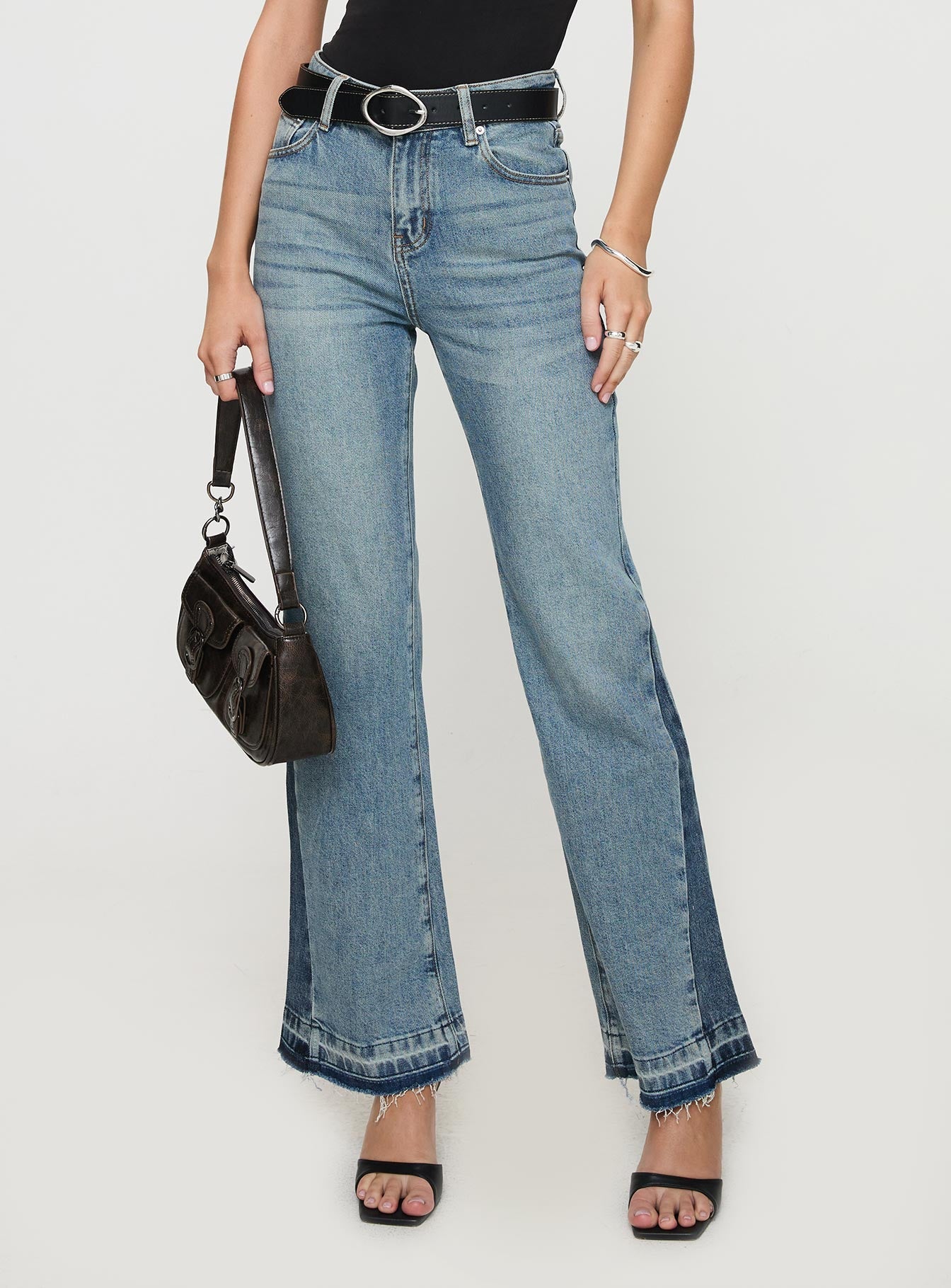 Farleigh Flare Jeans Blue