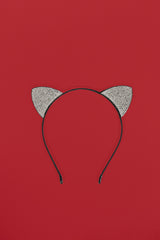 Cat Ears Headband in Black