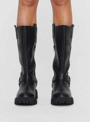 Achillies Riding Boots Black