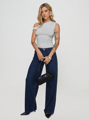 Maryanne Mid-rise Relaxed Denim Jeans Dark Wash