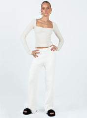 Mavins Long Sleeve Top Beige