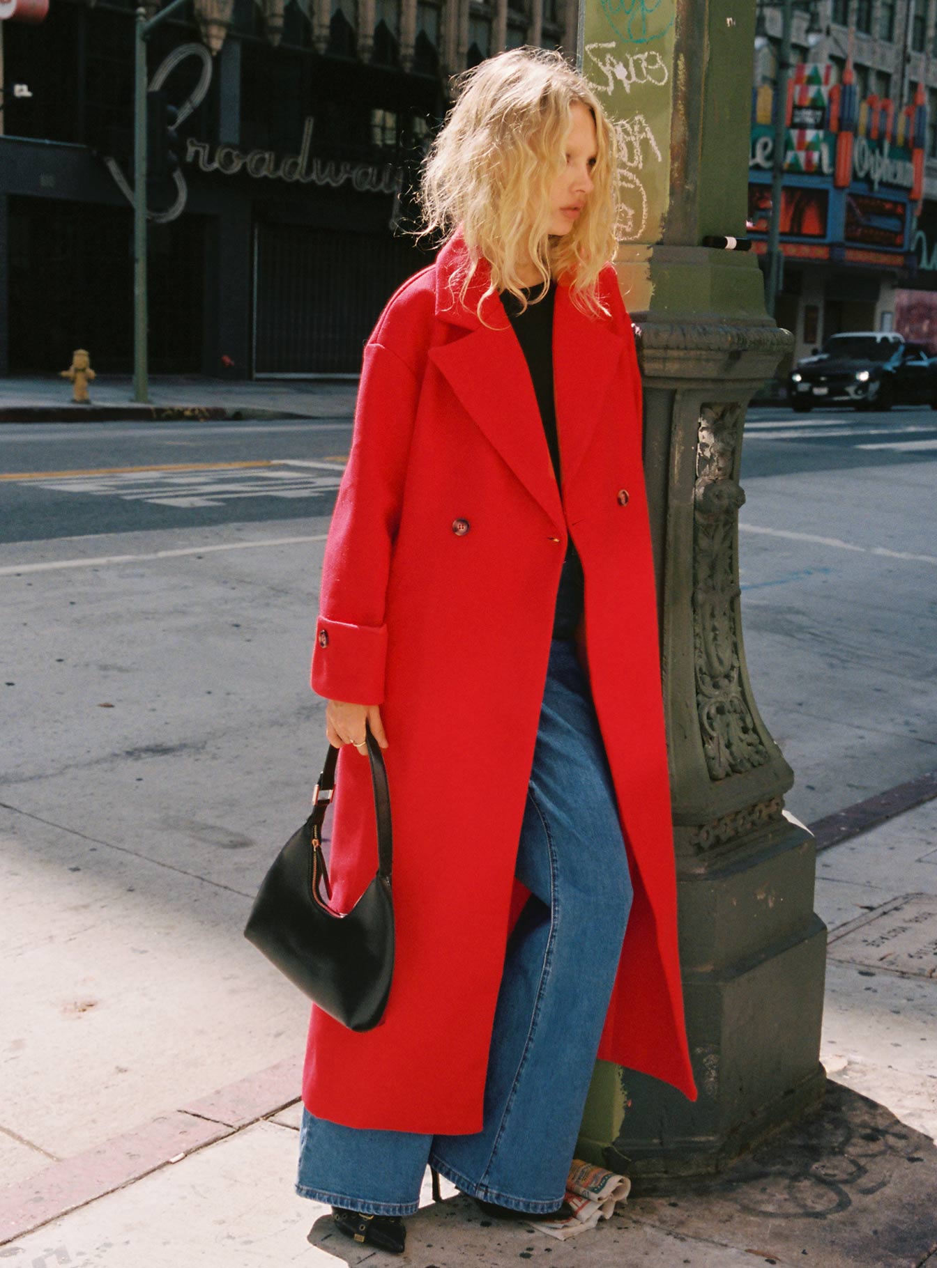 Mirandah Coat Red