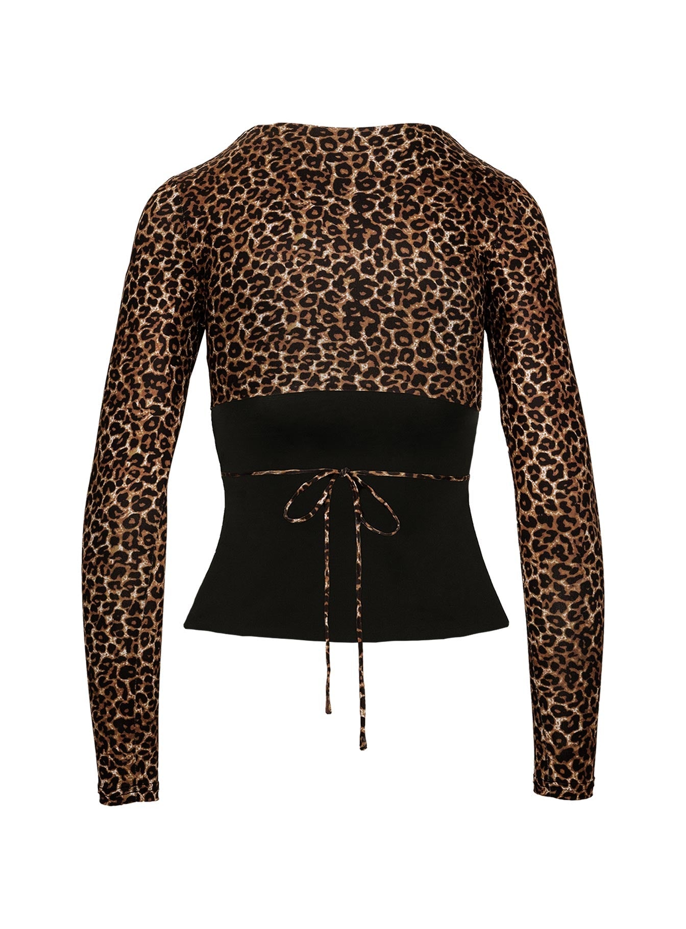 Uzo Long Sleeve Top Leopard