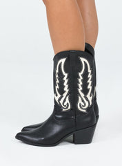 Billini Norva Boots Black / Bone