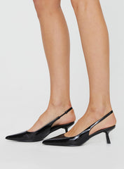 Billini Ayla Pointed Toe Heels Black