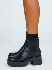 Lipstik Eamon Boots Black