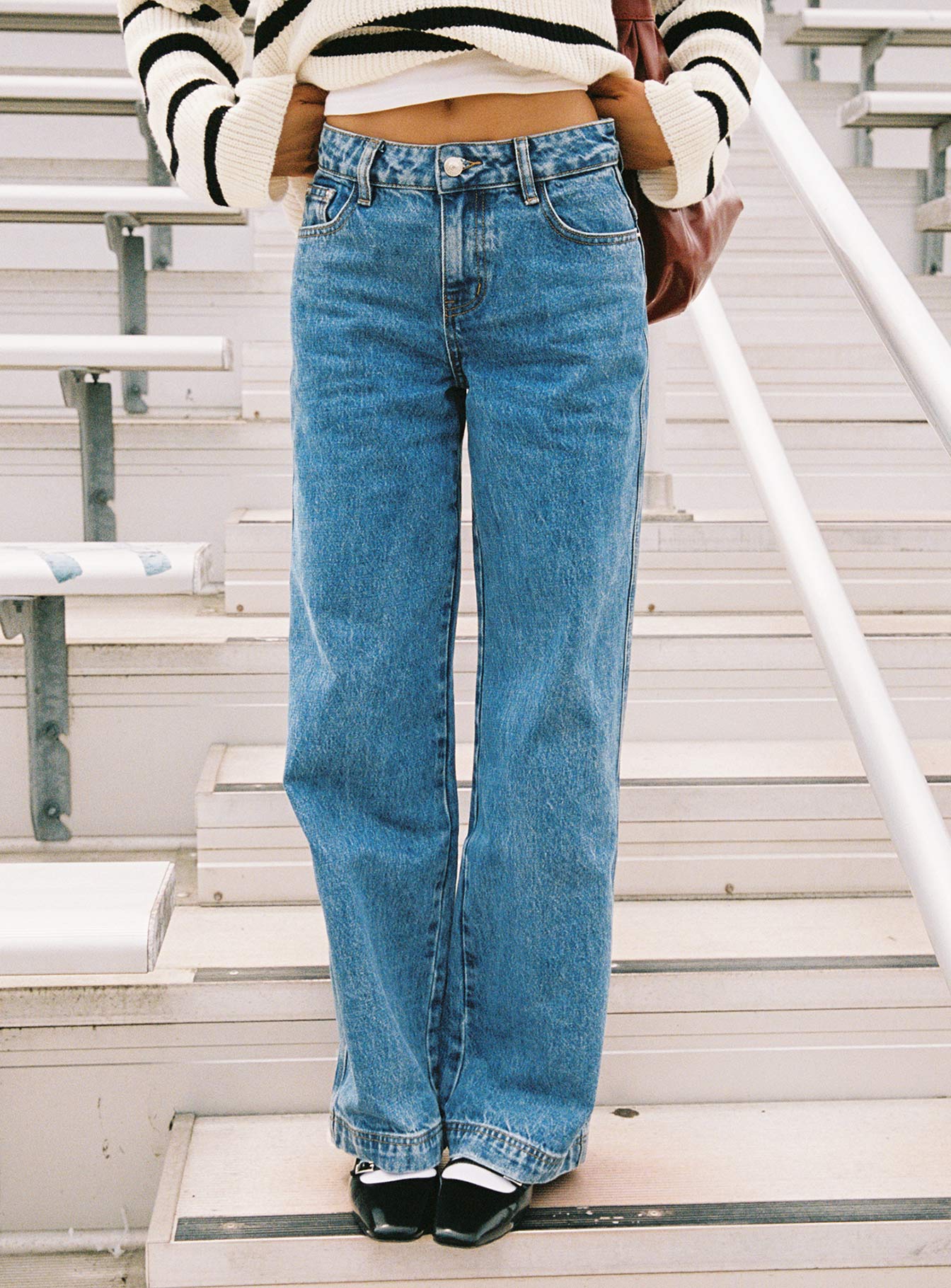 Jankins Baggy Jeans Mid Wash