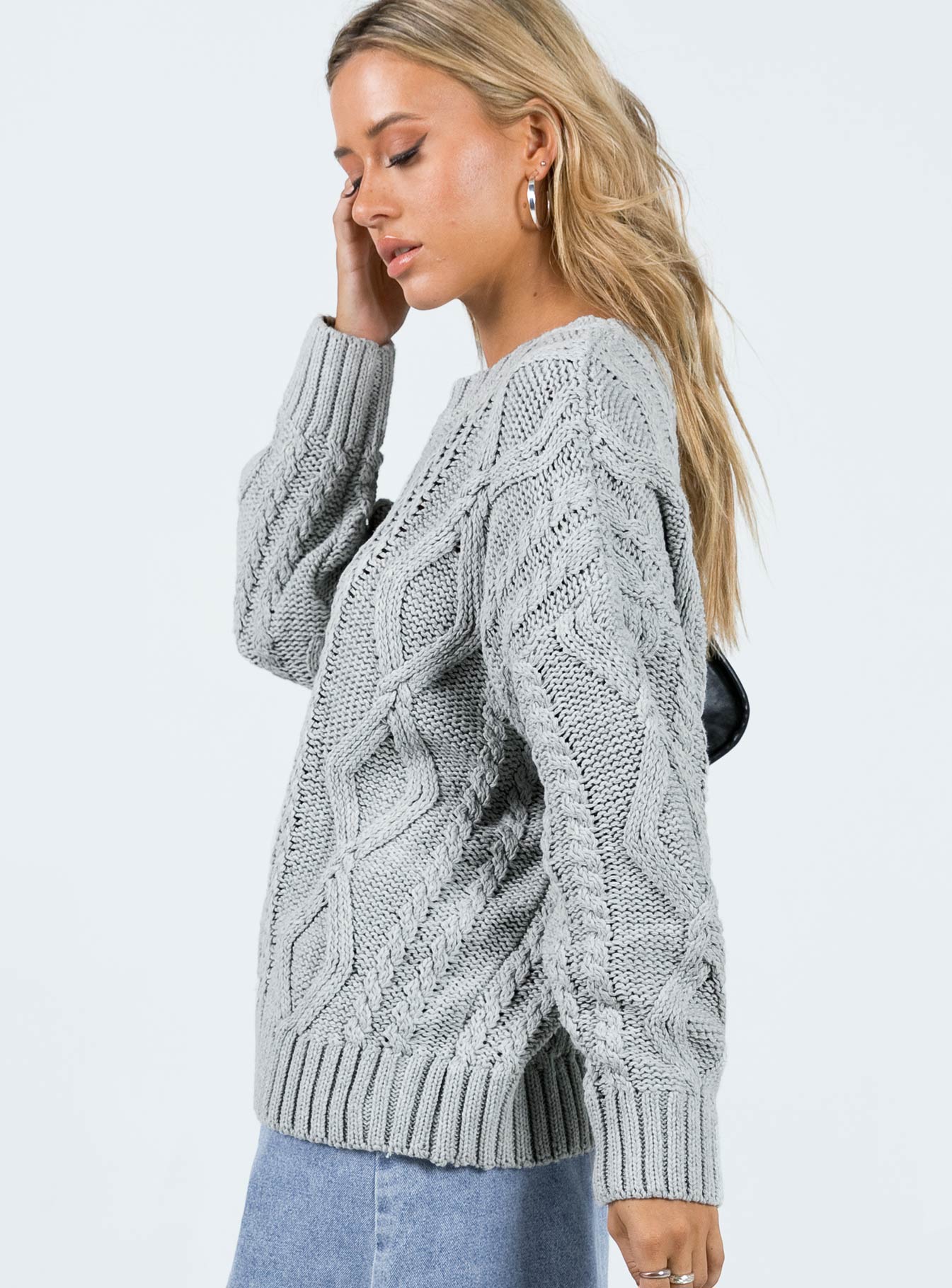 Anaya Oversized Sweater Grey