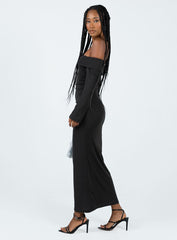 Maida Maxi Dress Black