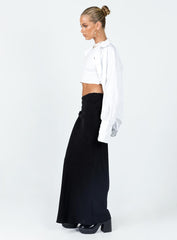 Jodie Maxi Skirt Black