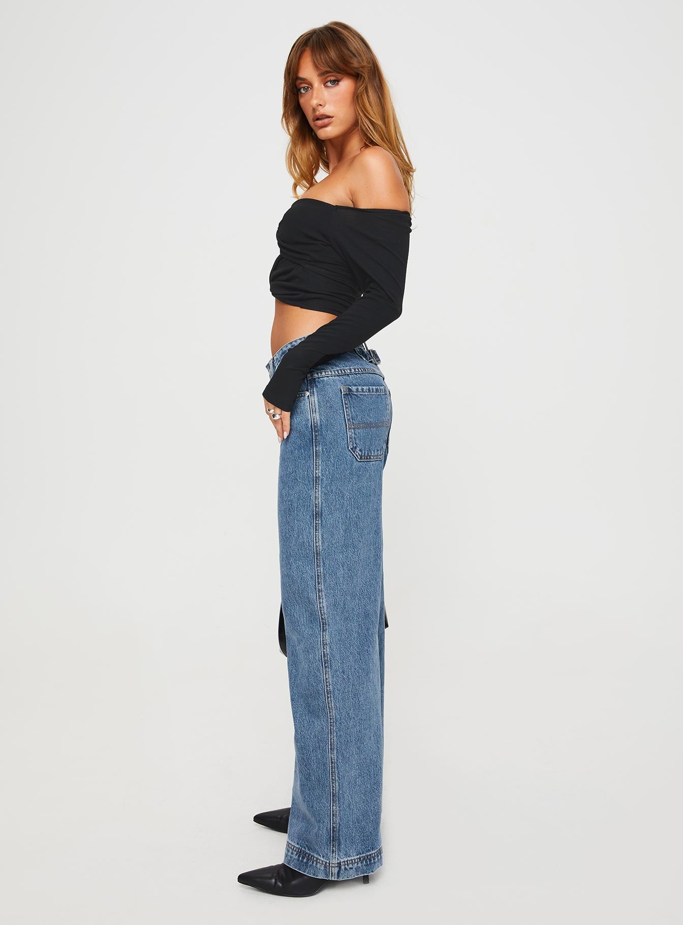 Jankins Baggy Jeans Mid Wash