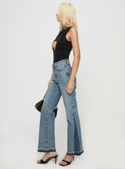 Farleigh Flare Jeans Blue