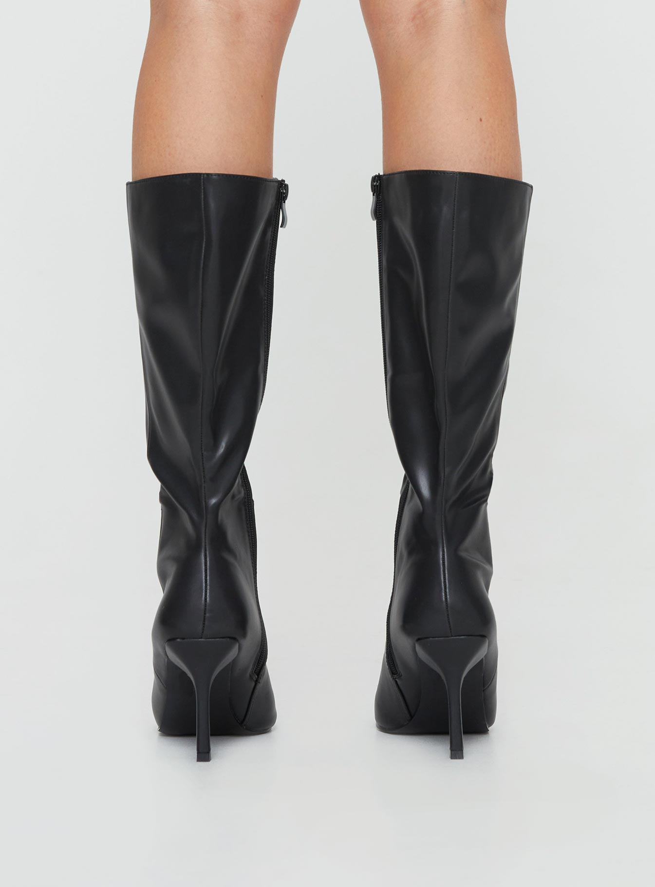 Elodiee Knee High Boots Black