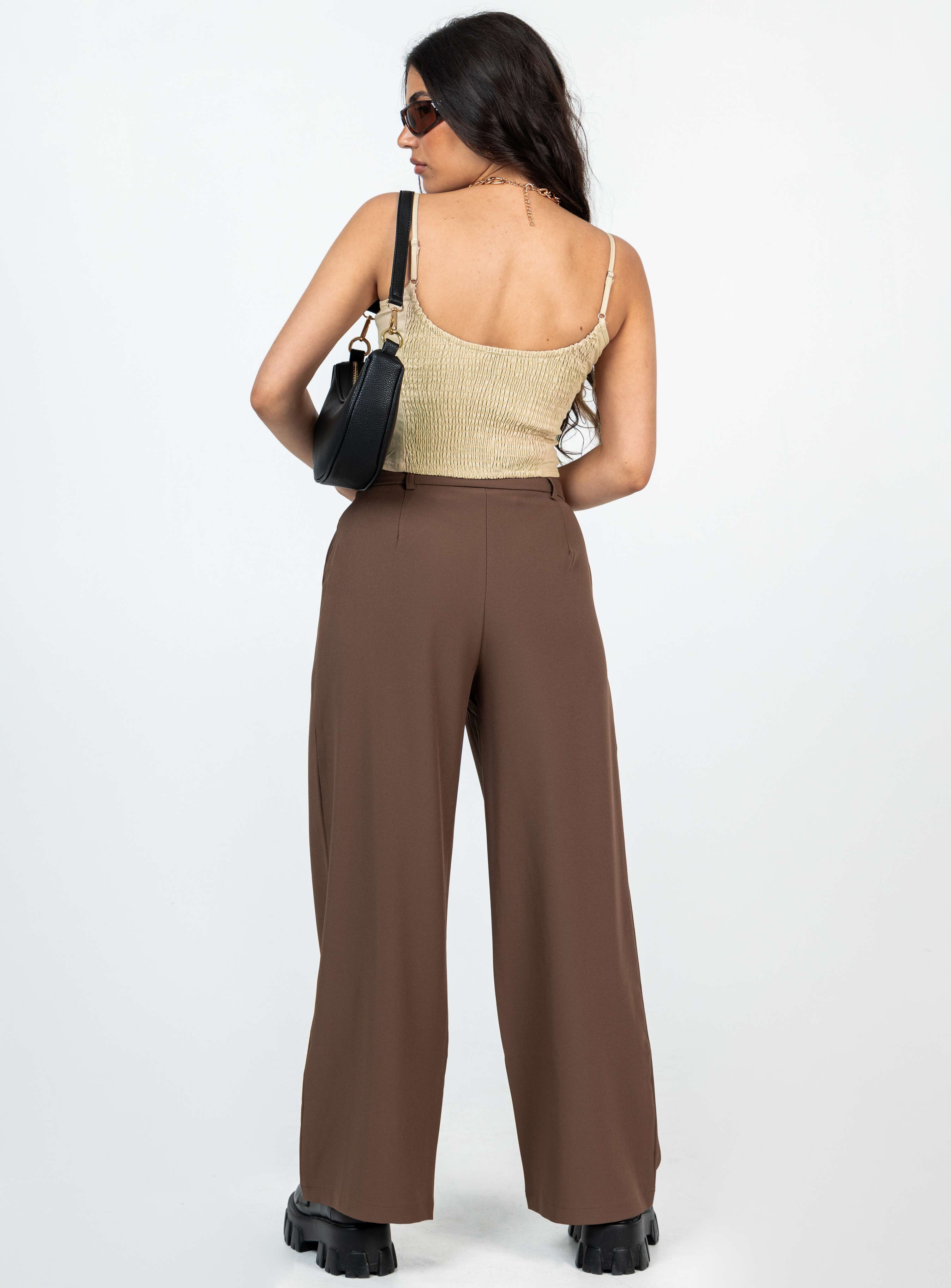 Archer Pants Brown Petite