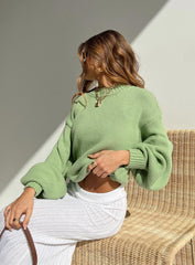 Harmony Knit Sweater Sage