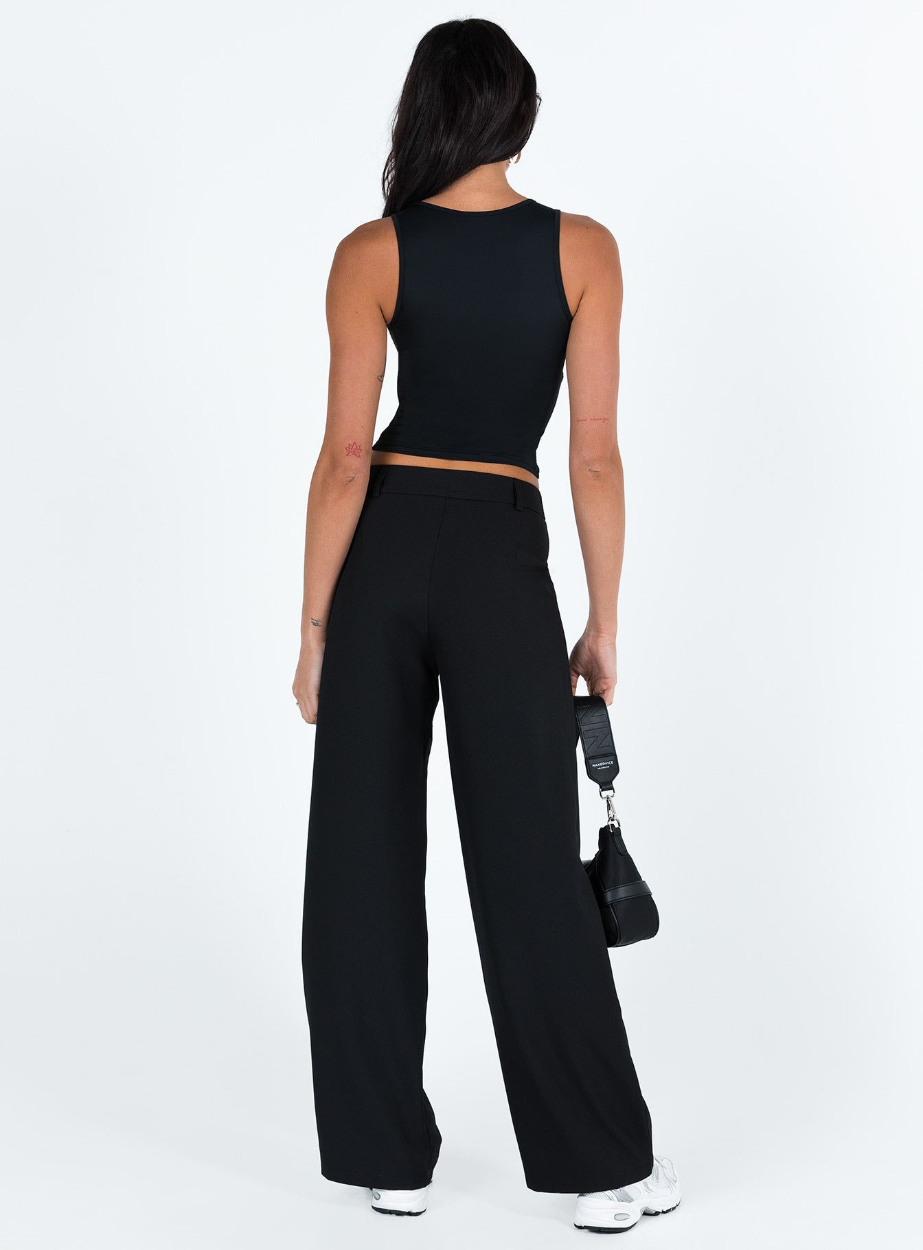 Archie Low Rise Pants Black Petite