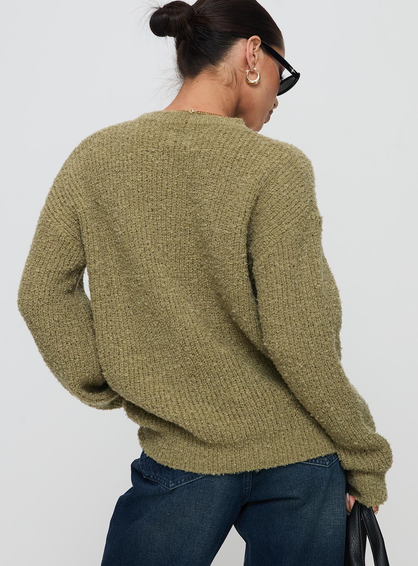 South End Knit Sweater Khaki