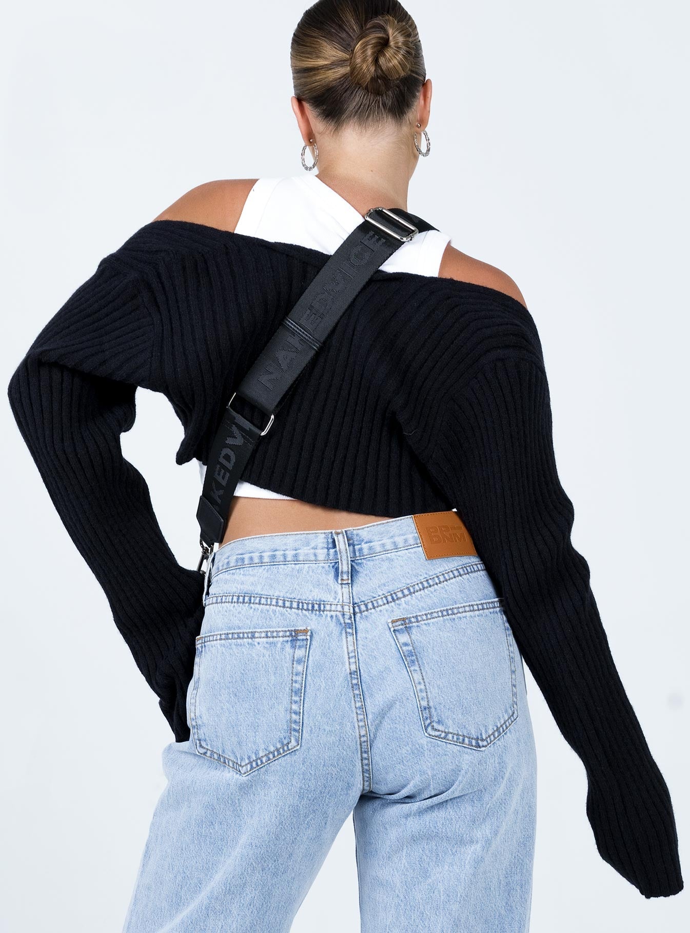 Aytan Bolero Sweater Black