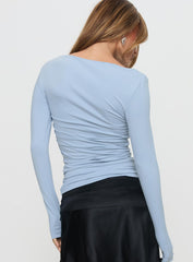 Marvellous Long Sleeve Top Blue