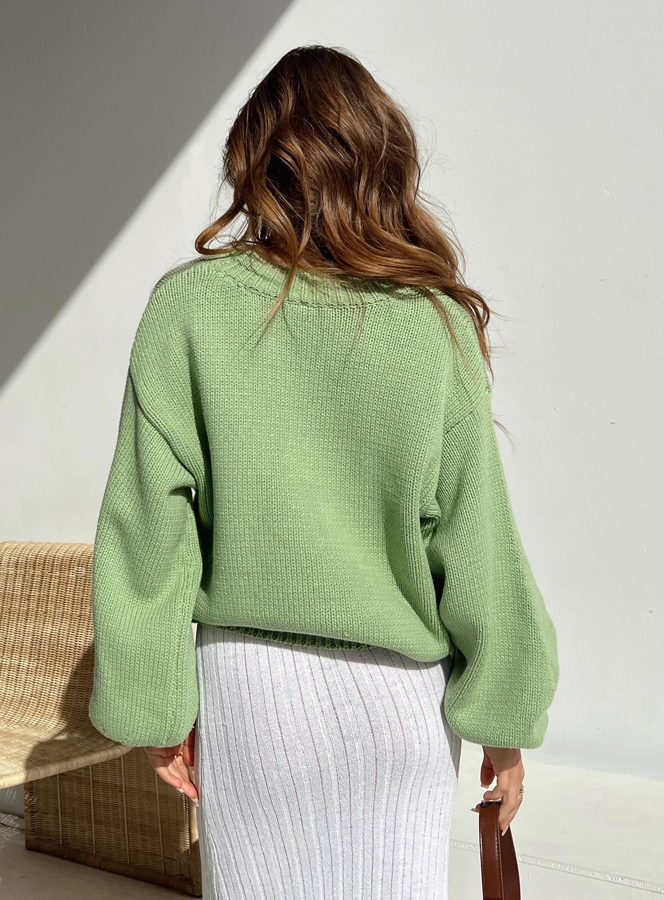 Harmony Knit Sweater Sage