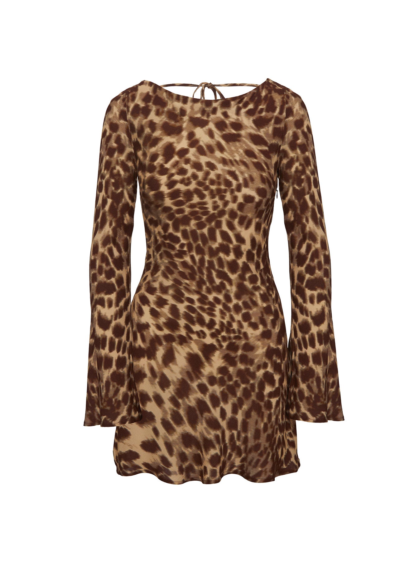 Halo Bias Mini Dress Leopard